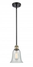 Innovations Lighting 516-1S-BAB-G2812-LED - Hanover - 1 Light - 6 inch - Black Antique Brass - Mini Pendant