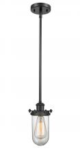 Innovations Lighting 516-1S-BK-232-W-LED - Kingsbury - 1 Light - 4 inch - Matte Black - Mini Pendant