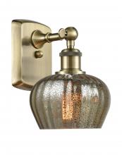 Innovations Lighting 516-1W-AB-G96 - Fenton - 1 Light - 7 inch - Antique Brass - Sconce