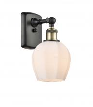  516-1W-BAB-G461-6 - Norfolk - 1 Light - 6 inch - Black Antique Brass - Sconce