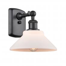 Innovations Lighting 516-1W-BK-G131-LED - Orwell - 1 Light - 8 inch - Matte Black - Sconce