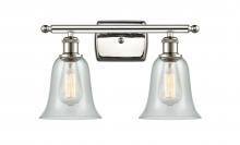 Innovations Lighting 516-2W-PN-G2812-LED - Hanover - 2 Light - 16 inch - Polished Nickel - Bath Vanity Light