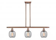  516-3I-AC-G104 - Belfast - 3 Light - 36 inch - Antique Copper - Cord hung - Island Light