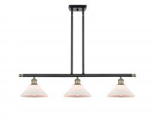 Innovations Lighting 516-3I-BAB-G131 - Orwell - 3 Light - 36 inch - Black Antique Brass - Cord hung - Island Light