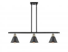  516-3I-BAB-M8 - Smithfield - 3 Light - 36 inch - Black Antique Brass - Cord hung - Island Light