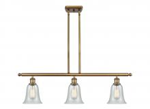 Innovations Lighting 516-3I-BB-G2812-LED - Hanover - 3 Light - 36 inch - Brushed Brass - Cord hung - Island Light