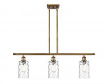  516-3I-BB-G352 - Candor - 3 Light - 36 inch - Brushed Brass - Cord hung - Island Light