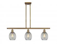 Innovations Lighting 516-3I-BB-G82-LED - Eaton - 3 Light - 36 inch - Brushed Brass - Cord hung - Island Light