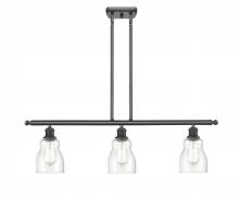  516-3I-BK-G394 - Ellery - 3 Light - 36 inch - Matte Black - Cord hung - Island Light