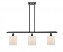  516-3I-OB-G111 - Cobbleskill - 3 Light - 36 inch - Oil Rubbed Bronze - Cord hung - Island Light