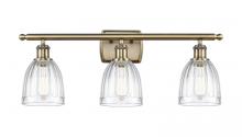 Innovations Lighting 516-3W-AB-G442-LED - Brookfield - 3 Light - 26 inch - Antique Brass - Bath Vanity Light