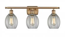 Innovations Lighting 516-3W-BB-G82-LED - Eaton - 3 Light - 26 inch - Brushed Brass - Bath Vanity Light