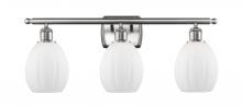 Innovations Lighting 516-3W-SN-G81-LED - Eaton - 3 Light - 26 inch - Brushed Satin Nickel - Bath Vanity Light