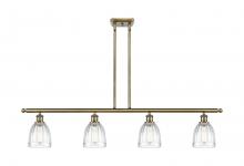 Innovations Lighting 516-4I-AB-G442-LED - Brookfield - 4 Light - 48 inch - Antique Brass - Cord hung - Island Light