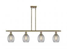 Innovations Lighting 516-4I-AB-G82 - Eaton - 4 Light - 48 inch - Antique Brass - Cord hung - Island Light