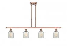  516-4I-AC-G2511 - Caledonia - 4 Light - 48 inch - Antique Copper - Cord hung - Island Light