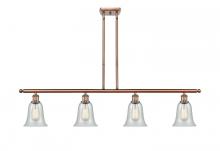 Innovations Lighting 516-4I-AC-G2812-LED - Hanover - 4 Light - 48 inch - Antique Copper - Cord hung - Island Light