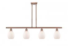 Innovations Lighting 516-4I-AC-G81 - Eaton - 4 Light - 48 inch - Antique Copper - Cord hung - Island Light