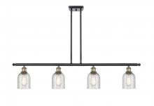 Innovations Lighting 516-4I-BAB-G259-LED - Caledonia - 4 Light - 48 inch - Black Antique Brass - Cord hung - Island Light