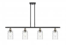  516-4I-BAB-G352 - Candor - 4 Light - 48 inch - Black Antique Brass - Cord hung - Island Light