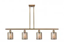 Innovations Lighting 516-4I-BB-G116 - Cobbleskill - 4 Light - 48 inch - Brushed Brass - Cord hung - Island Light