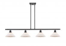  516-4I-BK-G131 - Orwell - 4 Light - 48 inch - Matte Black - Cord hung - Island Light