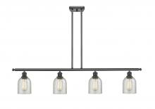 Innovations Lighting 516-4I-BK-G259-LED - Caledonia - 4 Light - 48 inch - Matte Black - Cord hung - Island Light