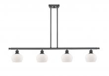  516-4I-OB-G91 - Fenton - 4 Light - 48 inch - Oil Rubbed Bronze - Cord hung - Island Light