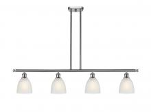  516-4I-SN-G381 - Castile - 4 Light - 48 inch - Brushed Satin Nickel - Cord hung - Island Light