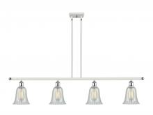  516-4I-WPC-G2811 - Hanover - 4 Light - 48 inch - White Polished Chrome - Cord hung - Island Light