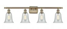 Innovations Lighting 516-4W-AB-G2812-LED - Hanover - 4 Light - 36 inch - Antique Brass - Bath Vanity Light