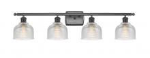  516-4W-OB-G412 - Dayton - 4 Light - 36 inch - Oil Rubbed Bronze - Bath Vanity Light