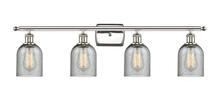 Innovations Lighting 516-4W-PN-G257 - Caledonia - 4 Light - 35 inch - Polished Nickel - Bath Vanity Light