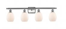 Innovations Lighting 516-4W-SN-G81-LED - Eaton - 4 Light - 36 inch - Brushed Satin Nickel - Bath Vanity Light