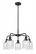  516-5CR-OB-G559-5SDY - Bridal Veil - 5 Light - 23 inch - Oil Rubbed Bronze - Chandelier