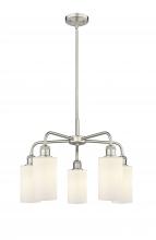  516-5CR-SN-G801 - Clymer - 5 Light - 22 inch - Satin Nickel - Chandelier