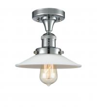 Innovations Lighting 517-1CH-PC-G1-LED - Halophane - 1 Light - 9 inch - Polished Chrome - Semi-Flush Mount