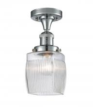 Innovations Lighting 517-1CH-PC-G302-LED - Colton - 1 Light - 6 inch - Polished Chrome - Semi-Flush Mount