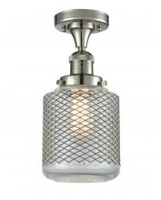 Innovations Lighting 517-1CH-PN-G262-LED - Stanton - 1 Light - 6 inch - Polished Nickel - Semi-Flush Mount