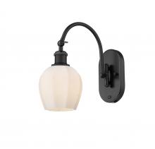  518-1W-BK-G461-6 - Norfolk - 1 Light - 6 inch - Matte Black - Sconce