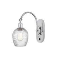  518-1W-PC-G292 - Salina - 1 Light - 6 inch - Polished Chrome - Sconce