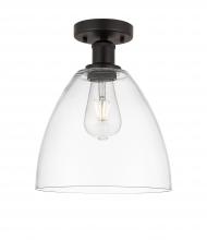 Innovations Lighting 616-1F-OB-GBD-92 - Bristol - 1 Light - 9 inch - Oil Rubbed Bronze - Semi-Flush Mount