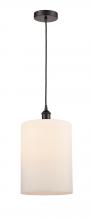 Innovations Lighting 616-1P-OB-G111-L-LED - Cobbleskill - 1 Light - 9 inch - Oil Rubbed Bronze - Cord hung - Mini Pendant