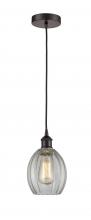  616-1P-OB-G82 - Eaton - 1 Light - 6 inch - Oil Rubbed Bronze - Cord hung - Mini Pendant