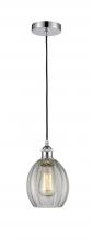  616-1P-PC-G82 - Eaton - 1 Light - 6 inch - Polished Chrome - Cord hung - Mini Pendant