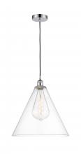  616-1P-PC-GBC-162 - Berkshire - 1 Light - 16 inch - Polished Chrome - Cord hung - Pendant