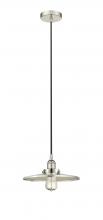  616-1PH-PN-MFR-PN-12 - Appalachian - 1 Light - 12 inch - Polished Nickel - Cord hung - Mini Pendant