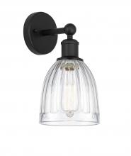  616-1W-BK-G442 - Brookfield - 1 Light - 6 inch - Matte Black - Sconce