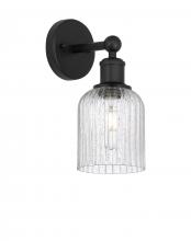  616-1W-BK-G559-5SDY - Bridal Veil - 1 Light - 5 inch - Matte Black - Sconce