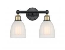  616-2W-BAB-G441 - Brookfield - 2 Light - 15 inch - Black Antique Brass - Bath Vanity Light